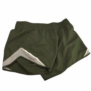 Z Athletic Run Shorts Size Women's Large Green